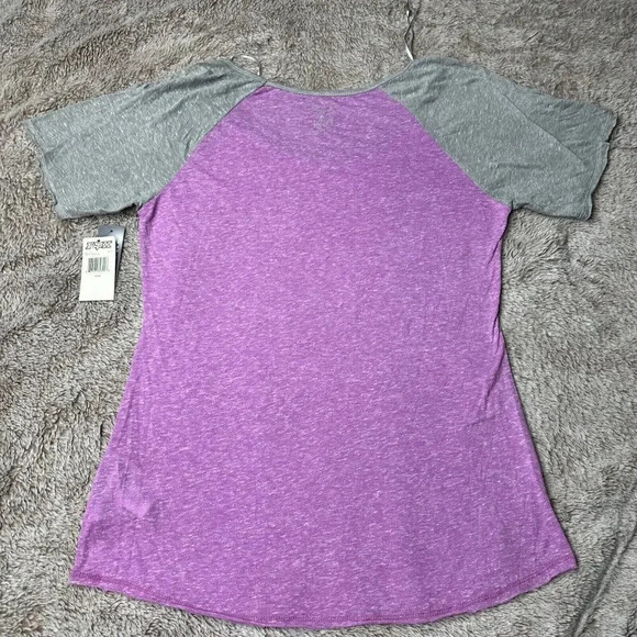 Fox Racing Women’s Resolve Raglan Tee Short Sleeve T-Shirt Lilac New - Picture 7 of 16